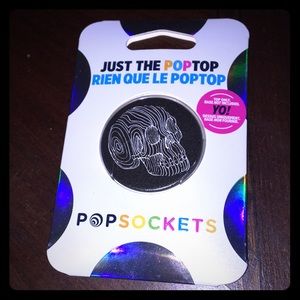Pop socket top